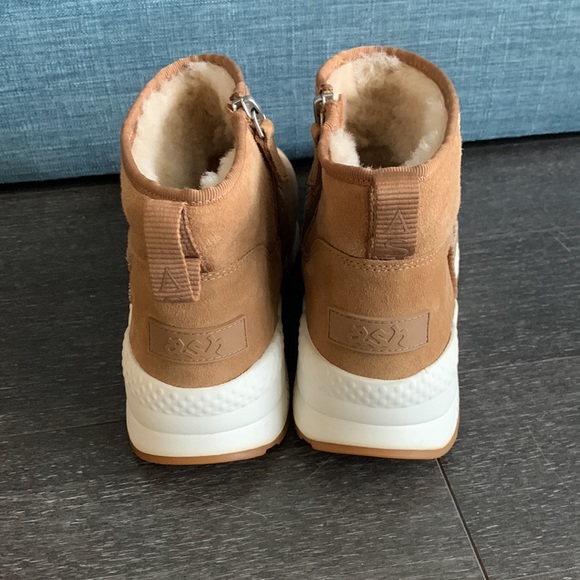 Ash shearling sneaker boots - Picture 3 of 8